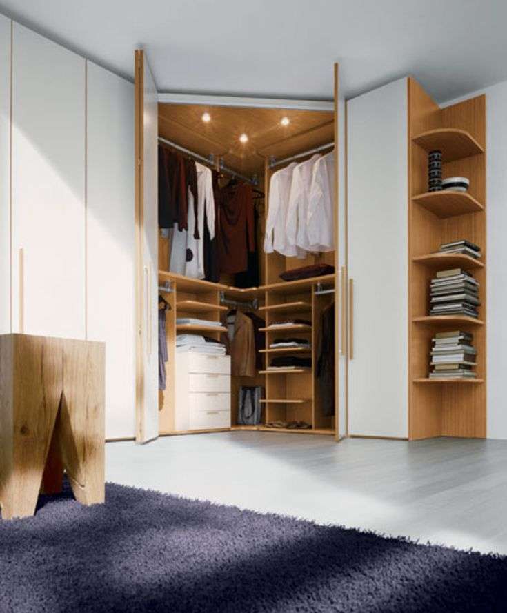 Built in Hinged Door Corner Wardrobe London homify