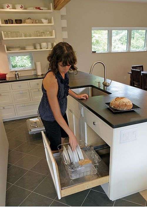 Kitchen design get the dish rack off the counter VICTORIA ELIZABETH BARNES 1